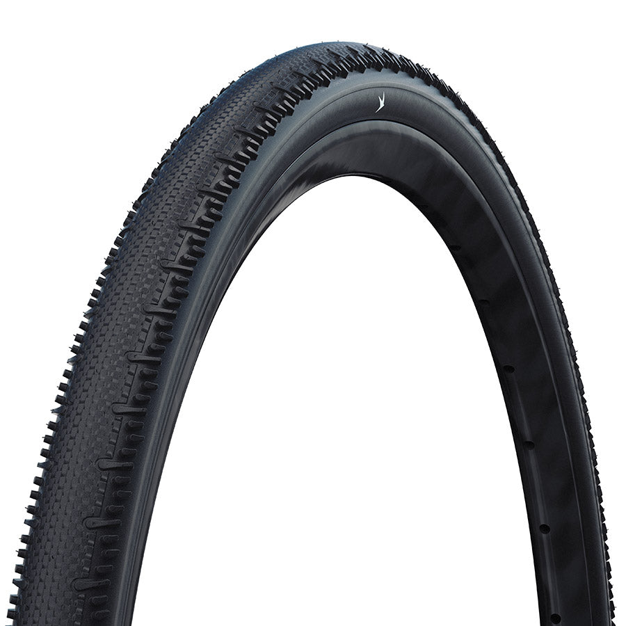 Schwalbe, G-One RS Pro, Gravel Tire, 28''x1.35, Folding, Tubeless Ready, Addix Race, V-Guard, 67TPI, Transparent Sidewall