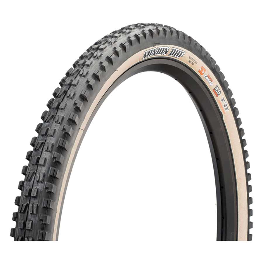 Maxxis, Minion DHF, Tire, 26''x2.30, Folding, Tubeless Ready, 3C Maxx Terra, EXO, 60TPI, Black