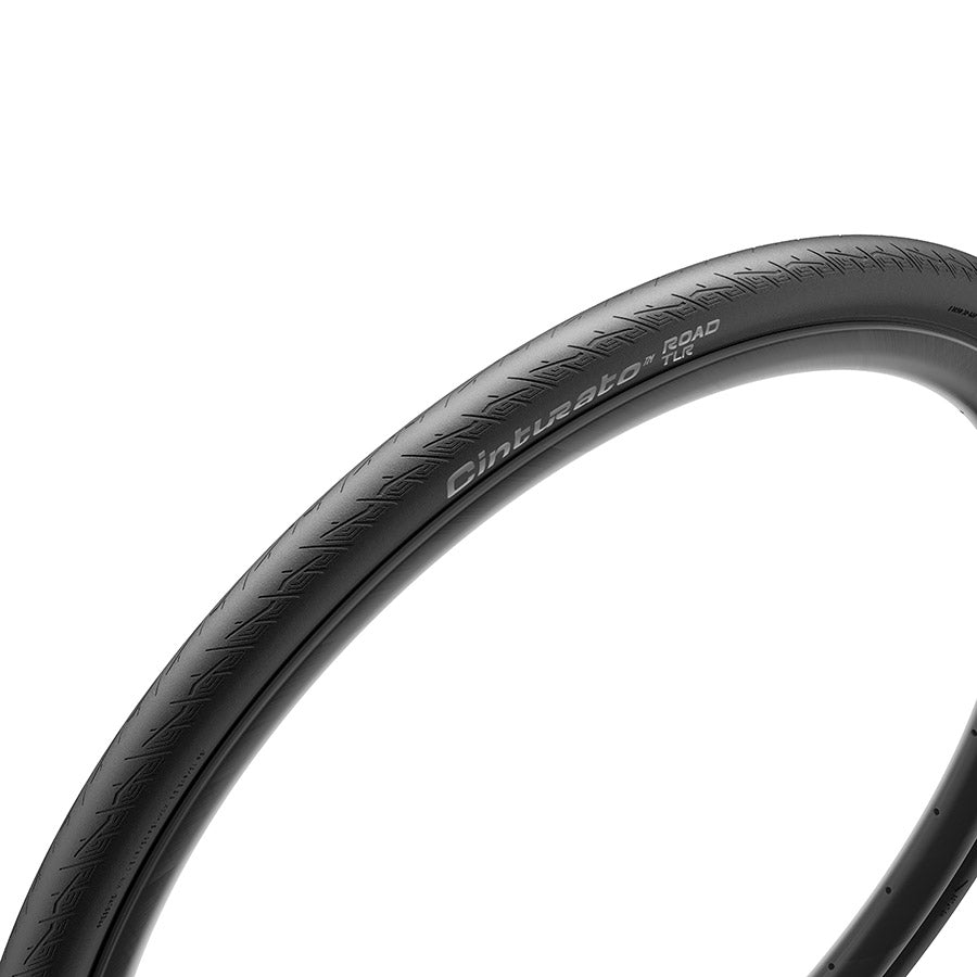 Pirelli, Cinturato Road TLR, Road Tire, 700x26C, Folding, Tubeless Ready, SmartNET™ Silica, TechWALL+, 60TPI, Black