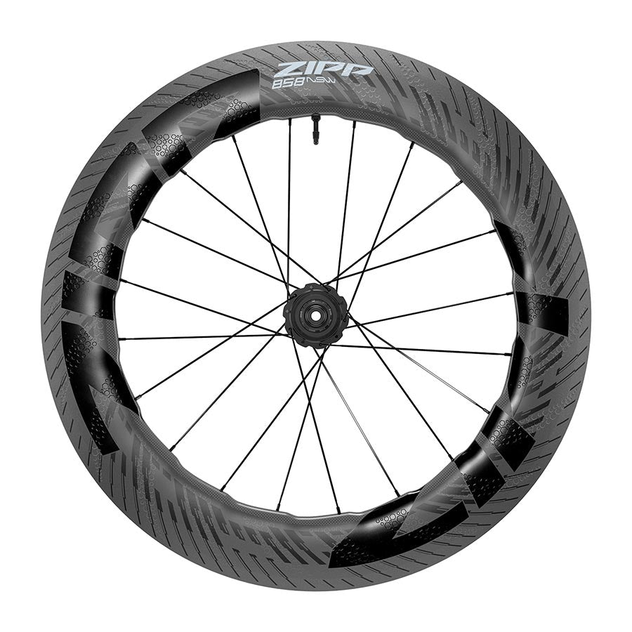 Zipp, 858 NSW Tubeless Disc C1, Wheel, Rear, 700C / 622, Holes: 20, 12mm TA, 142mm, Disc Center Lock, SRAM XD-R