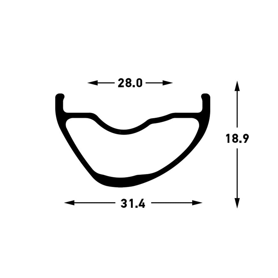 Stans No Tubes, Arch MK4, Rim, 26'', Holes: 32, Black