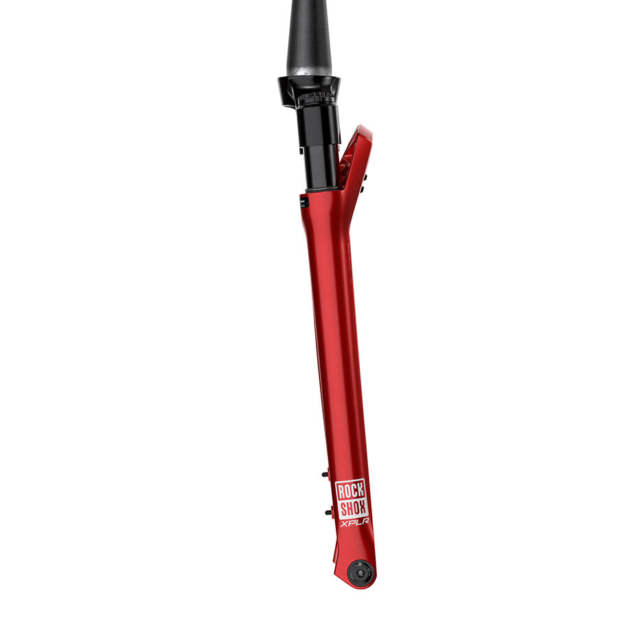 RockShox, Rudy Ultimate XPLR A2, Suspension Fork, 700C, Solo Air, 40mm, 1-1/8''-1.5'', 12x100mm TA, Rake: 45mm, Black