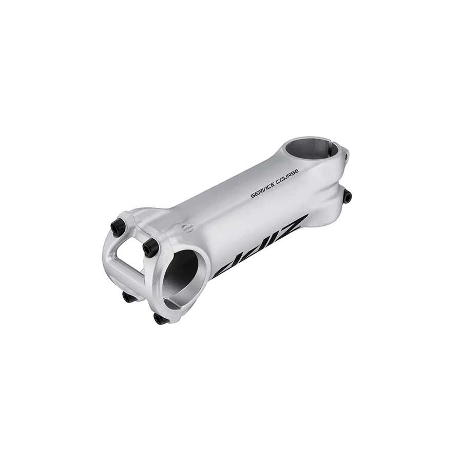 Zipp, Service Course, Stem, Diameter: 31.8mm, Length: 80mm, Steerer: 1-1/8'', 6°, Silver