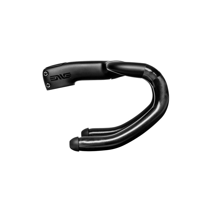 ENVE, SES AR Bar/120mm Stem Combo, Drop Handlebar, Diameter: Integrated 120mm, 380mm, Drop: 129mm, Reach: 76mm, Black