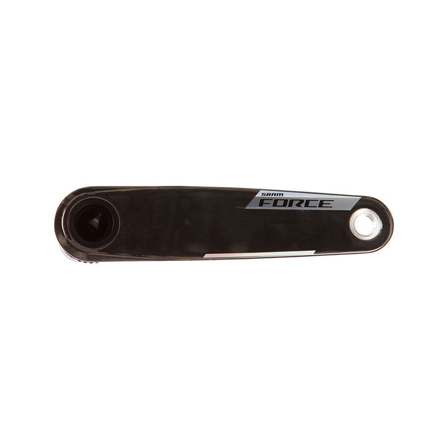 SRAM, Force 2x Powermeter E1, Power Meter Crankset, Speed: 12, Spindle: 28.99mm, BCD: Thread Mount, 50/37, DUB, 160mm, Black, Road