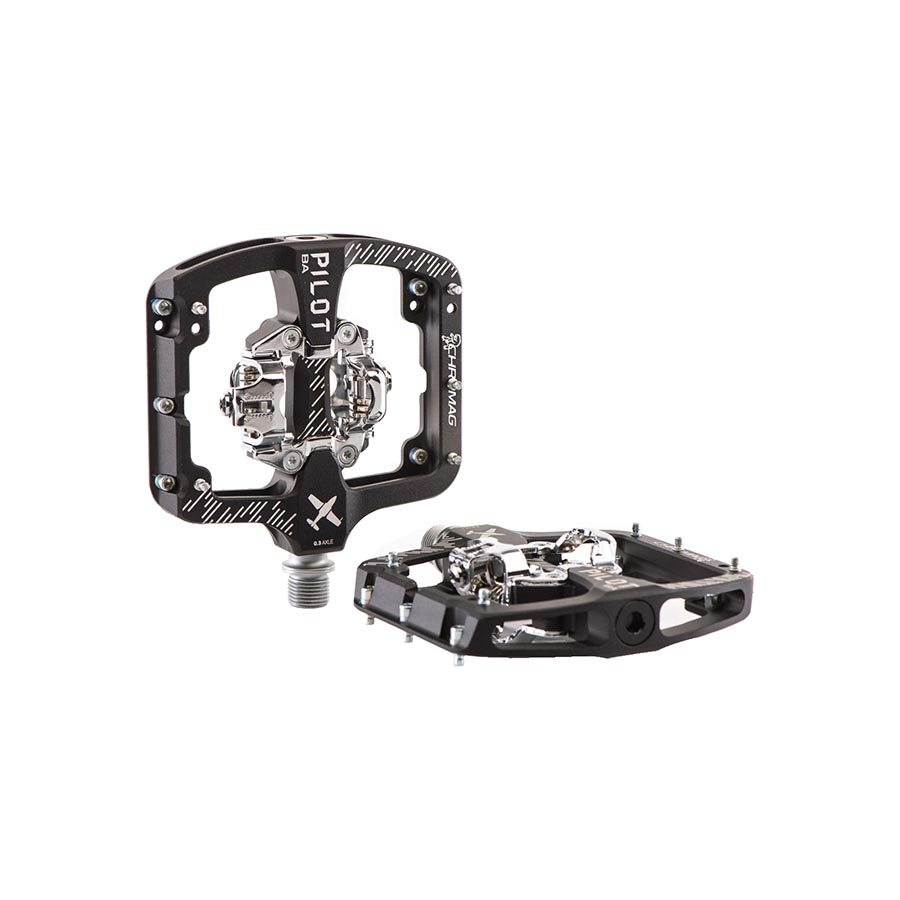 Chromag, Pilot BA, Pedals, Body: Alloy, Spindle: Cr-Mo, 9/16'', Black