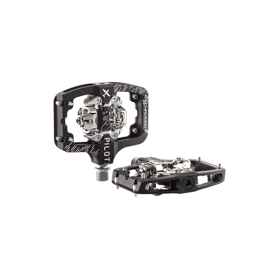 Chromag, Pilot BA, Pedals, Body: Alloy, Spindle: Cr-Mo, 9/16'', Black
