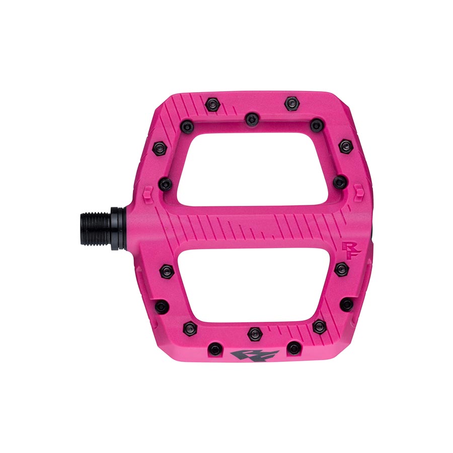 Raceface, Chester Large, Platform Pedals, Body: Nylon, Spindle: Cr-Mo, 9/16'', Black, Pair