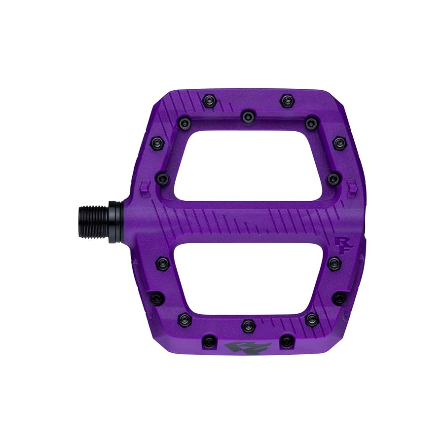 Raceface, Chester Large, Platform Pedals, Body: Nylon, Spindle: Cr-Mo, 9/16'', Black, Pair