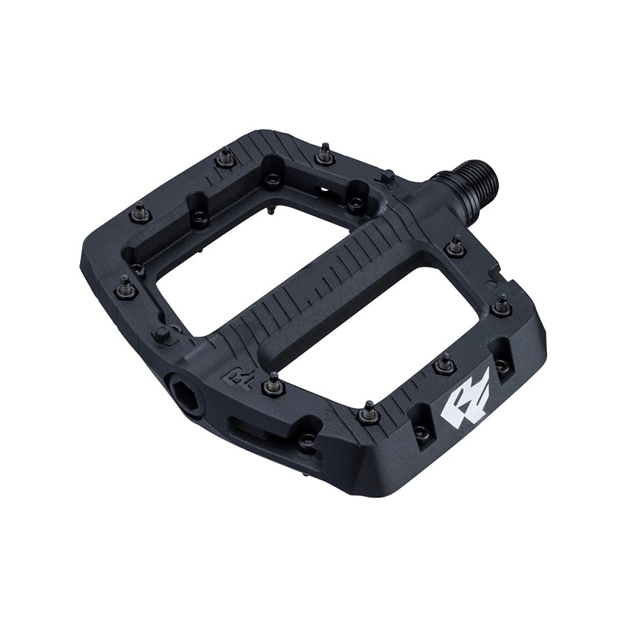 Raceface, Chester Large, Platform Pedals, Body: Nylon, Spindle: Cr-Mo, 9/16'', Black, Pair