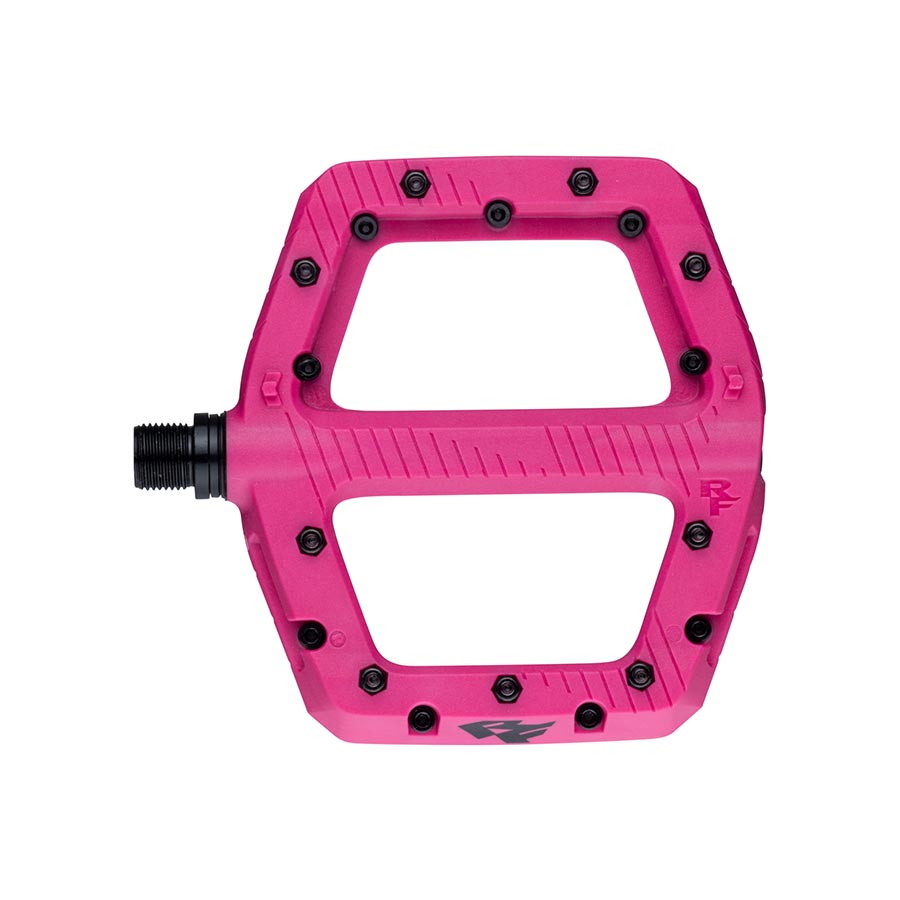 Raceface, Chester Large, Platform Pedals, Body: Nylon, Spindle: Cr-Mo, 9/16'', Black, Pair