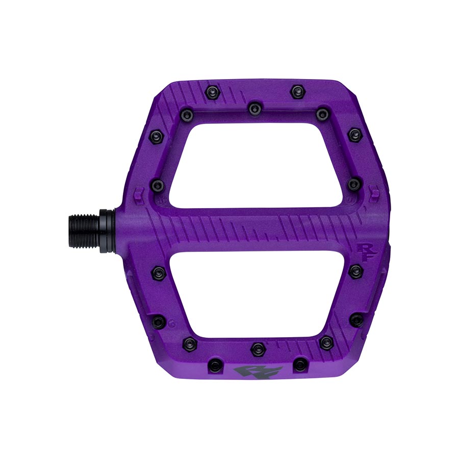 Raceface, Chester Large, Platform Pedals, Body: Nylon, Spindle: Cr-Mo, 9/16'', Black, Pair