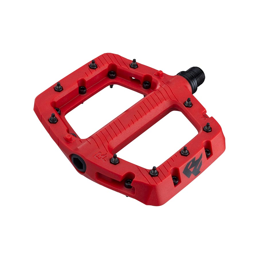 Raceface, Chester Large, Platform Pedals, Body: Nylon, Spindle: Cr-Mo, 9/16'', Black, Pair