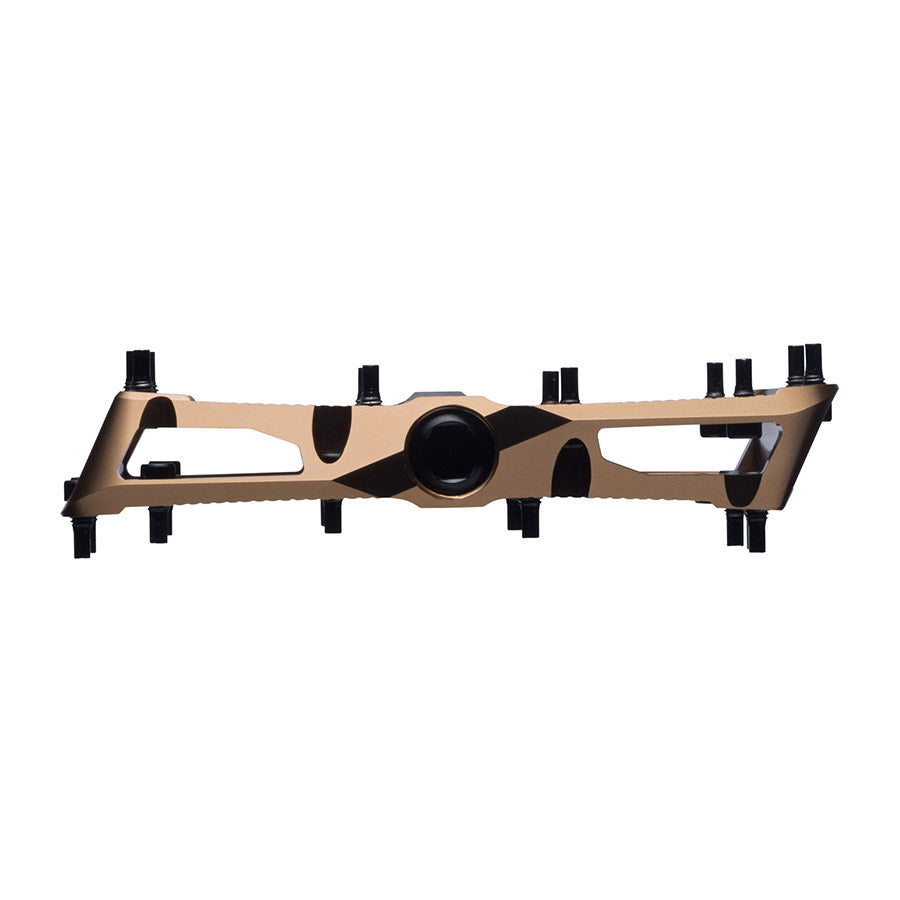 Raceface, Turbine, Platform Pedals, Body: Aluminum, Spindle: Cr-Mo/Steel, 9/16'', Black, Pair