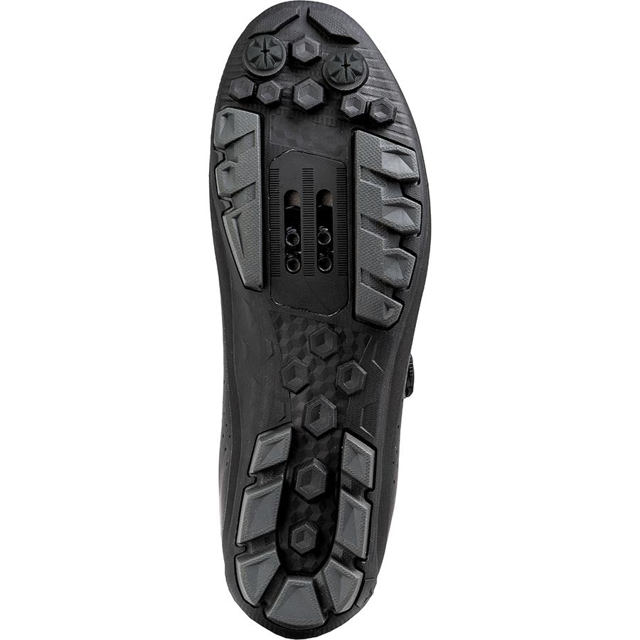 Northwave, Hammer Plus Wide, MTB Shoes, Black/Dark Grey, 50