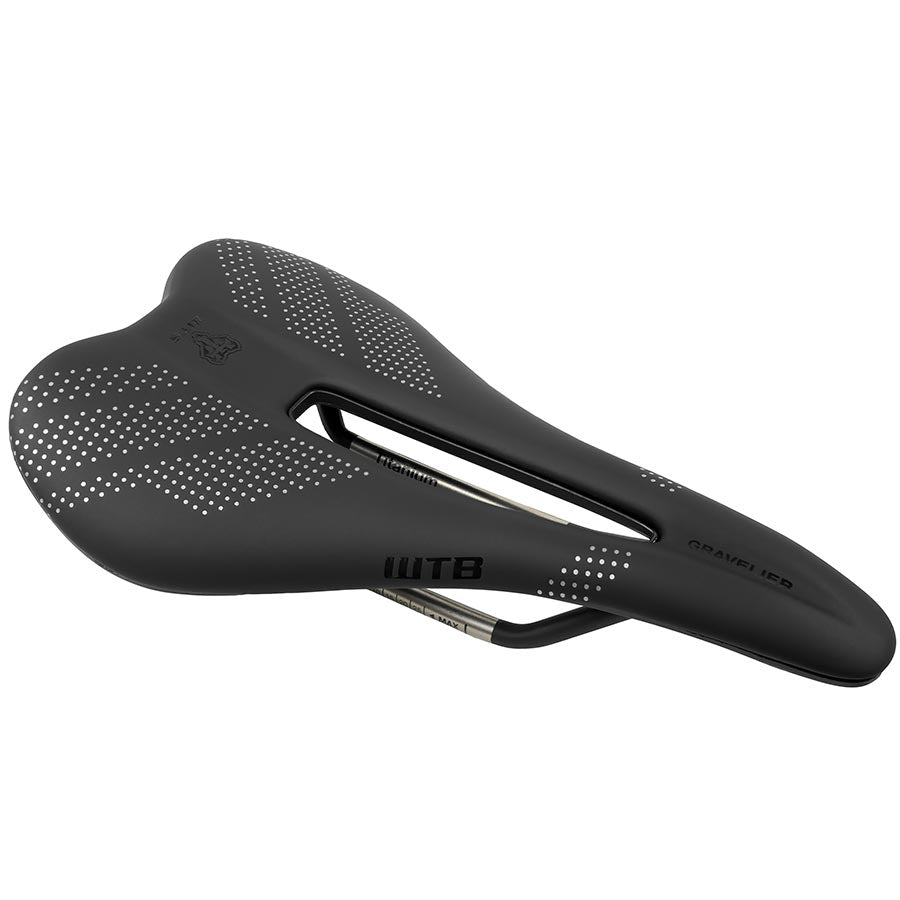 WTB, Gravelier, Saddle, Cromoly, 248 x 142mm, Unisex, Black