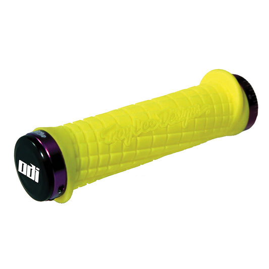 ODI, Troy Lee Design, Grips, 130mm, Black/Gray, Set