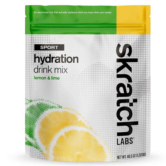 Skratch Labs, Sport Hydration Drink, Drink Mix, Lemon/Lime, Pouch, 60 servings
