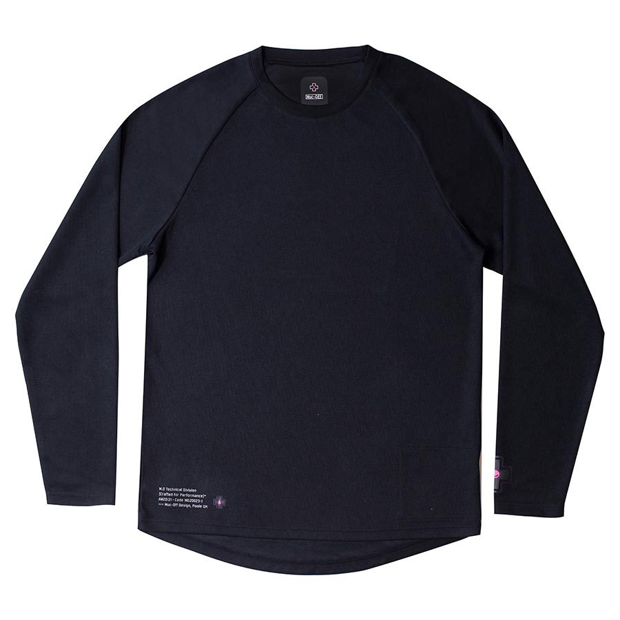 Muc-Off, Riders LS, Jersey, Long Sleeves, Men, Black, L