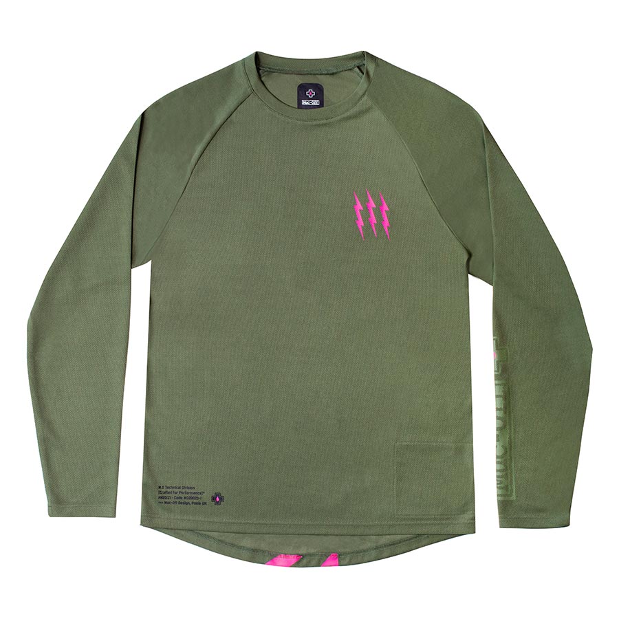Muc-Off, Riders LS, Jersey, Long Sleeves, Men, Black, L